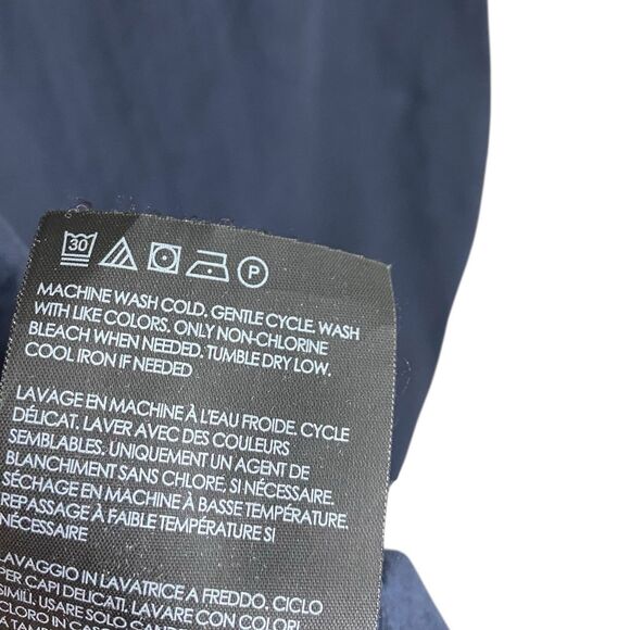 Club Monaco Shirt Mens M Blue Button Down Slim Fit Long Sleeve Cotton Preppy - Picture 9 of 10